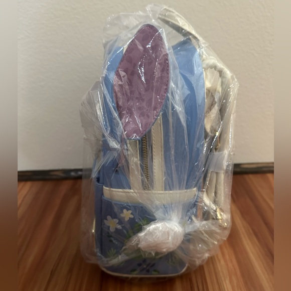 NWT Loungefly Disney Stitch floral embroidered backpack - Picture 5 of 6